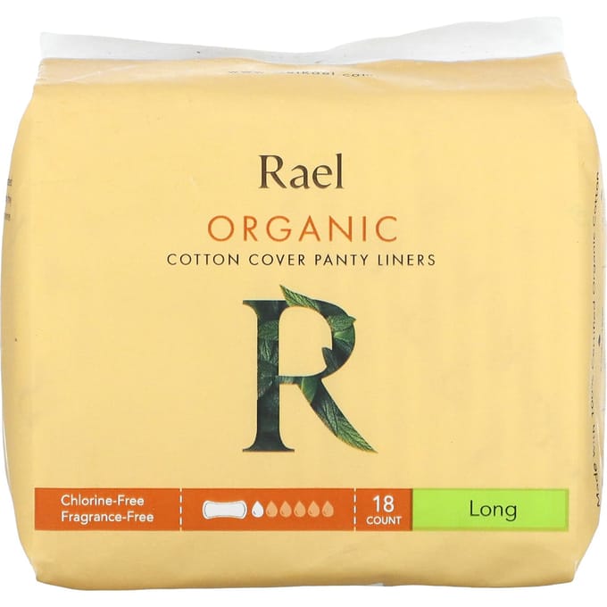 Rael, Biologisch Katoen Bedekte Inlegkruisjes, Lang, 18 Stuks beige