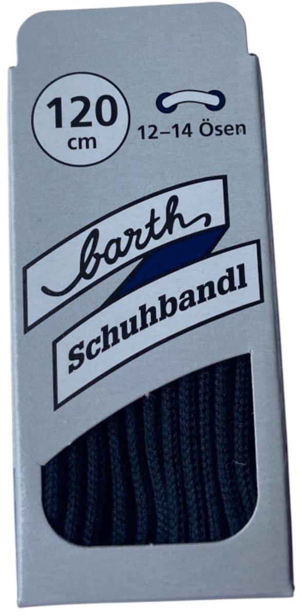 Dunne ronde veter 120 cm Blauw (Barth)