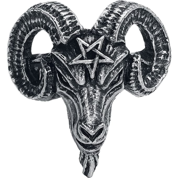 Alchemy Gothic - Gothic Ring - Baphomet - standaard