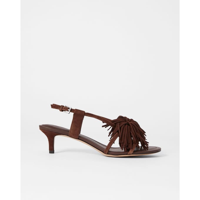 & Other Stories Celicia Sandalette Orange Maat: 41 | Sandalen Outlet | Dames | Bruin