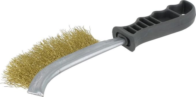 Ivana Handborstel Messingdraad 265x28x0.30mm