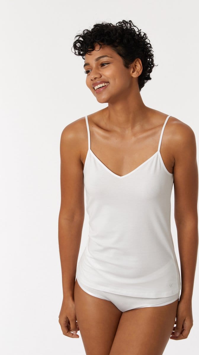 Woody Singlet Single Pack Wit S