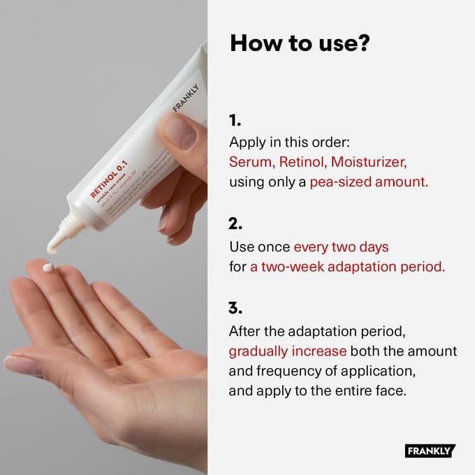 FRANKLY - Retinol 0.1 Wrinkle Repair Cream - Gezichtscrème