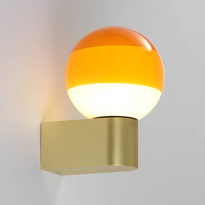 MARSET LED wandlamp Dipping Light A1, oranje/goud