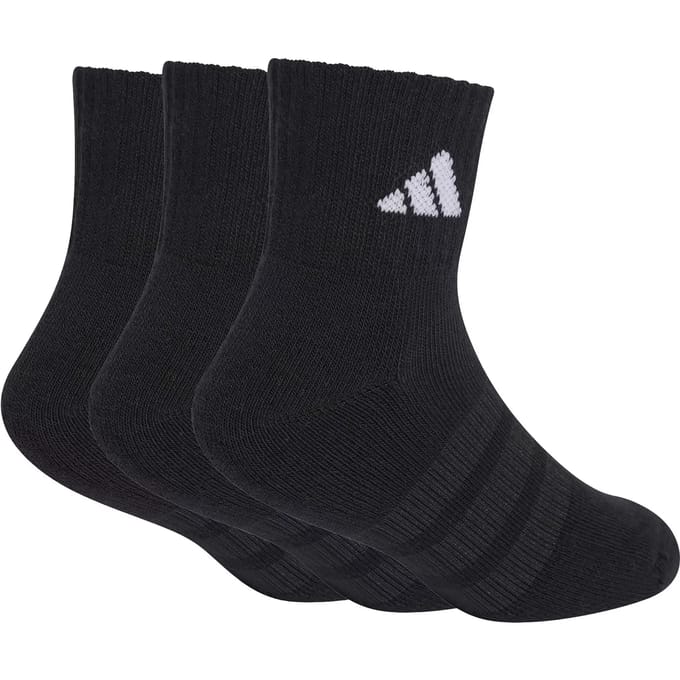 Gewatteerde sokken voor kinderen adidas (x3)