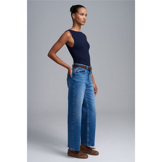 Hoge Taille Wijde Jeans