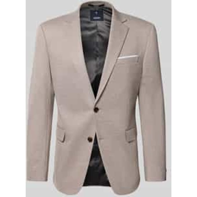 regular fit blazer van viscosemix model 'Finch'