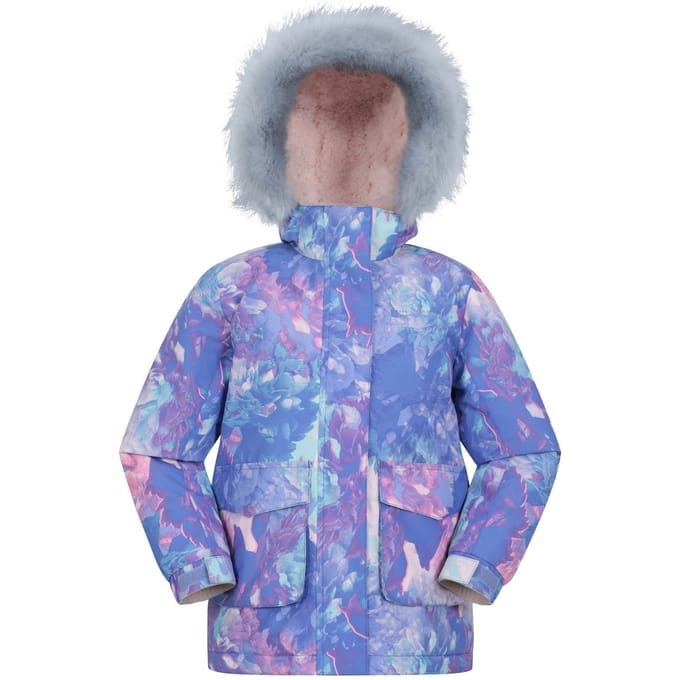 Mountain Warehouse Kinder/Kinder Ranger All-Over Print Waterafstotend Jasje (Lila)