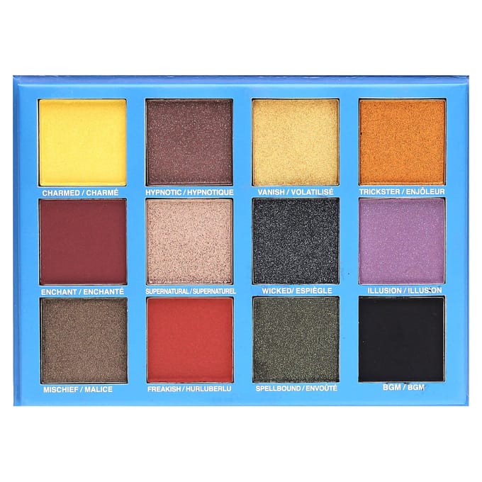 Brilliant Effects Oogschaduw Palet, Midnight Magic, 11G(0.38Oz) yellow
