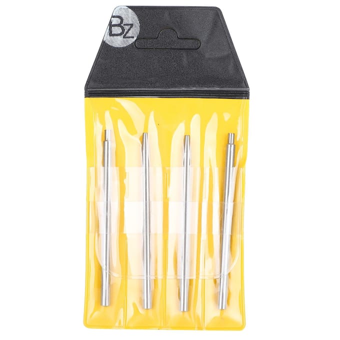 Ensemble de poinçons d'axe de rotor oscillant 4 pièces 2135/2235/1570/3135 Outil de réparation de montre yellow