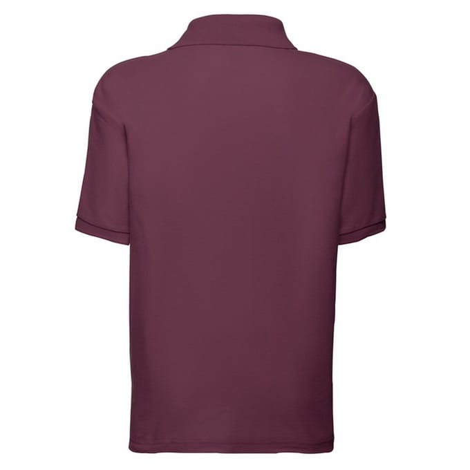 Fruit of the Loom Kinder/Kinder 65/35 Poloshirt (Bourgondië)