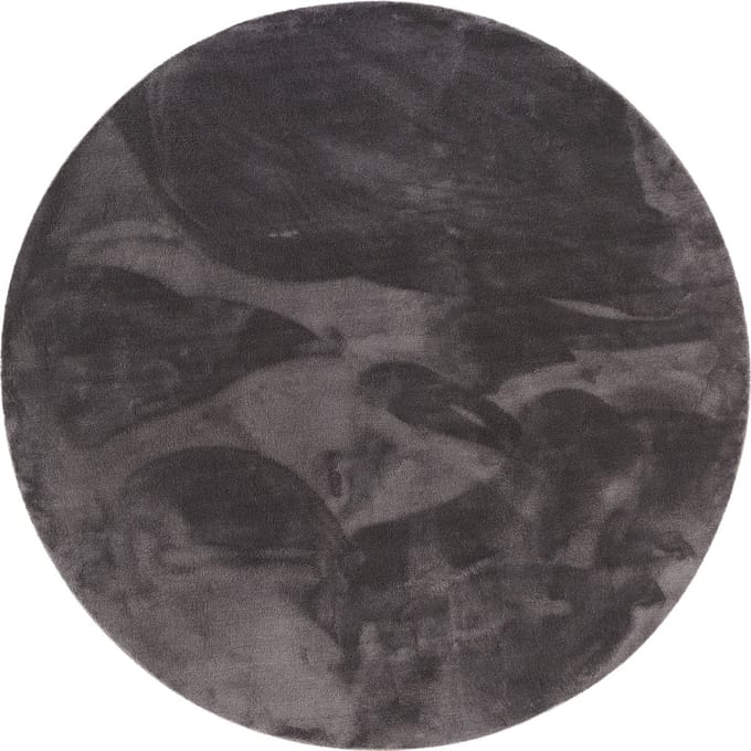 Pergamon Luxus Super Soft Feel Vloerkleed Pearl rond