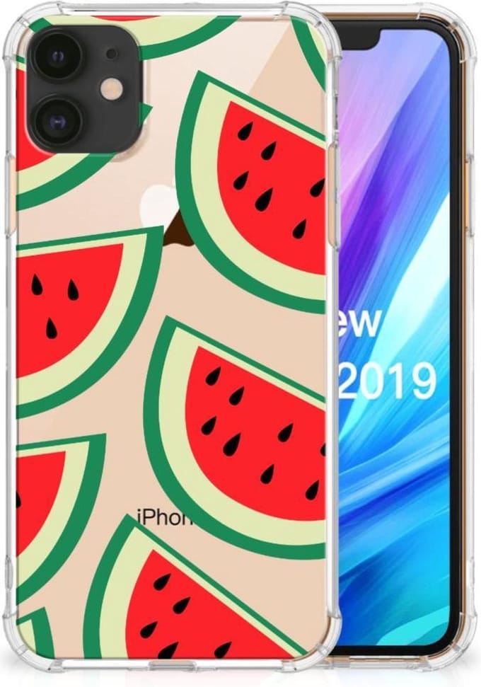 Apple iPhone 11 Beschermhoes Watermelons