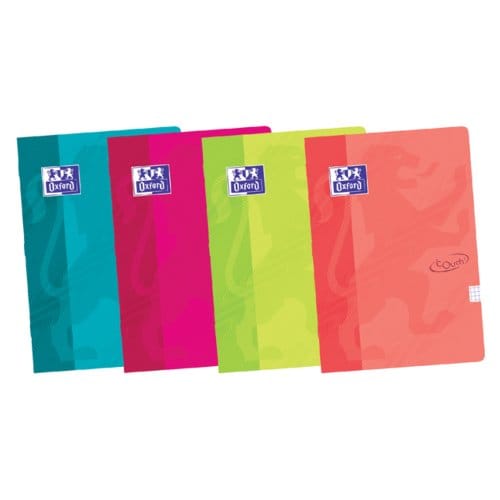 OXFORD - Touch - schrift - A4 - lijn - 36 vel - soepele kartonnen kaft - assorti