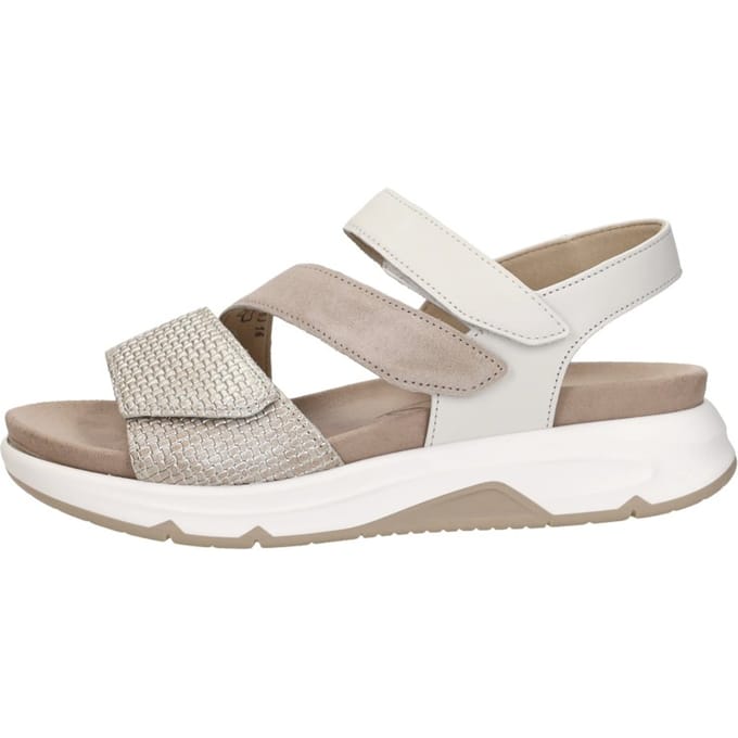 Gabor Rollingsoft Sandalen beige Leer - Maat 4,5