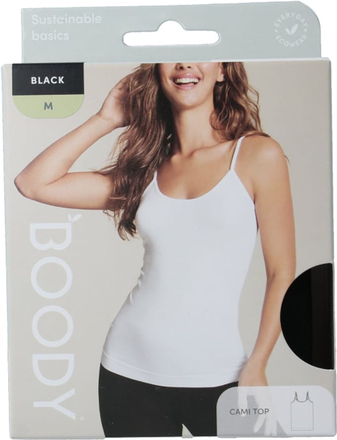 Boody Cami top zwart M 1 Stuks