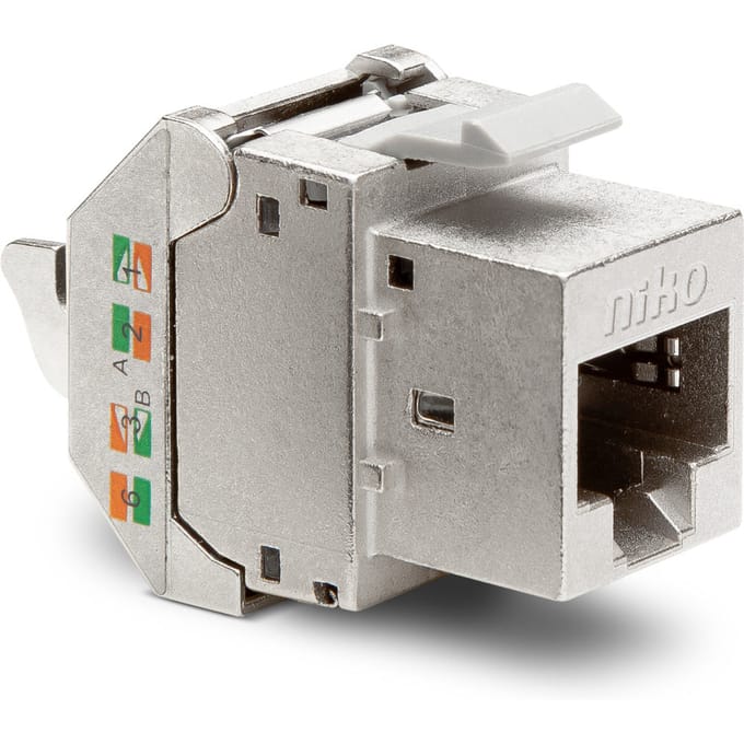 Afgeschermde RJ45 STP Cat 6 PoE++ Connector 250MHz - 650-45067