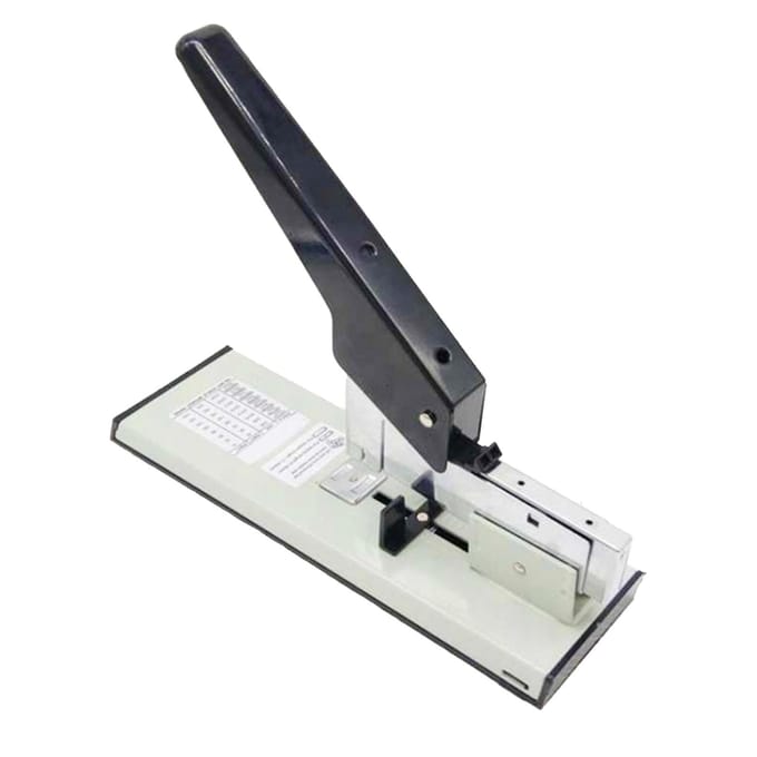 Heavy Duty Nietmachine 210 Vel Hoge Capaciteit Grote Nietmachine met Nietjes voor Industriële Mappen gray