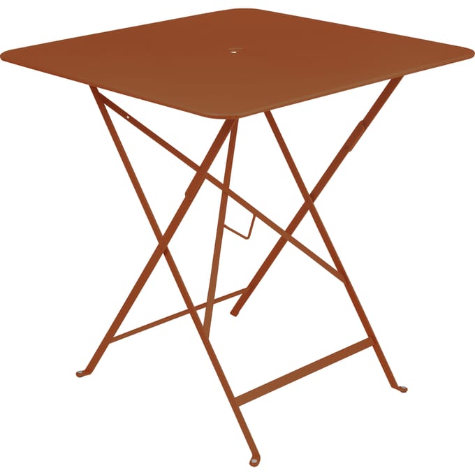 Fermob BISTRO klaptafel vierkant - E2 gekonfijte sinaasappel - 71 x 71 cm