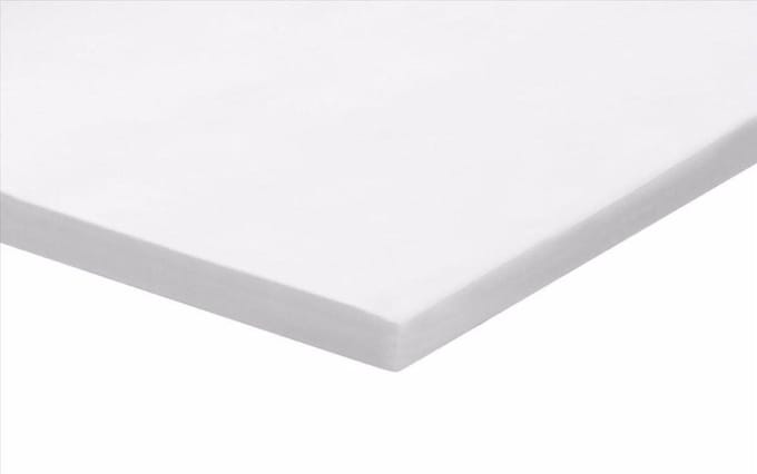 Cinderella - Hoeslaken - Topper Molton Stretch - 100 x 200 cm - White