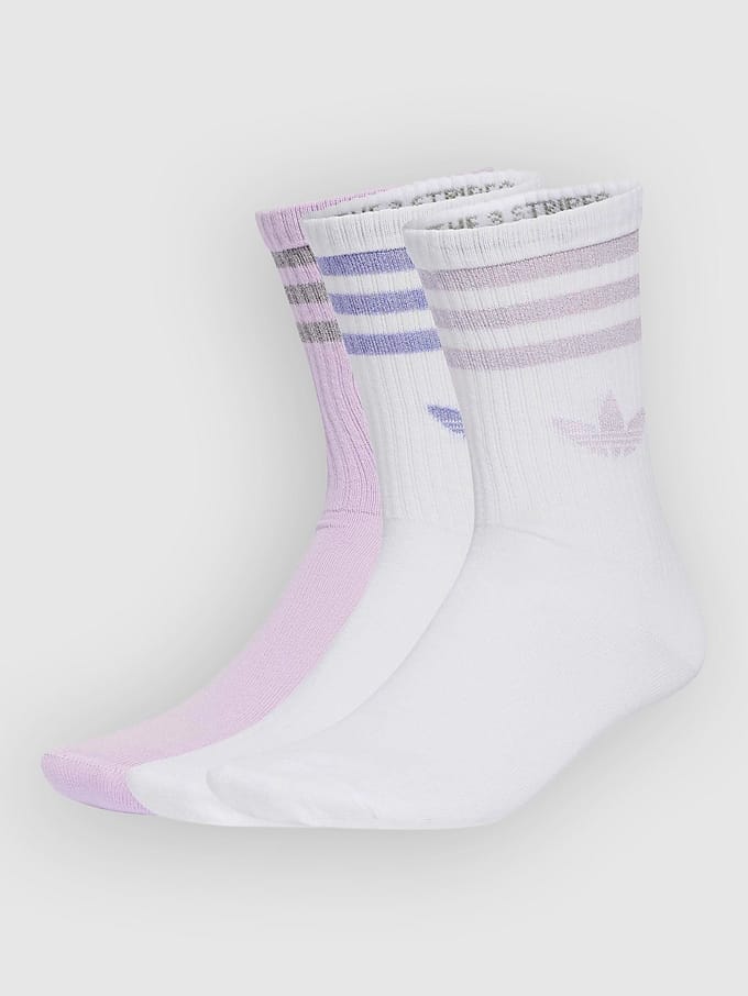 adidas Originals 3S Gl Ct 3P Sokken roze