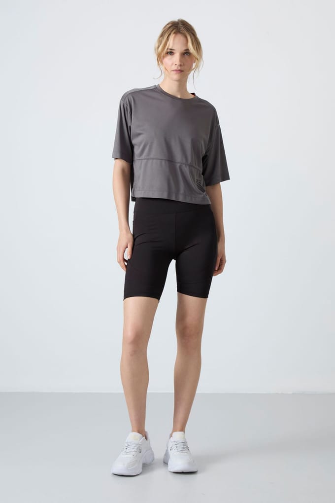 Hoge Taille Korte Sportleggingen