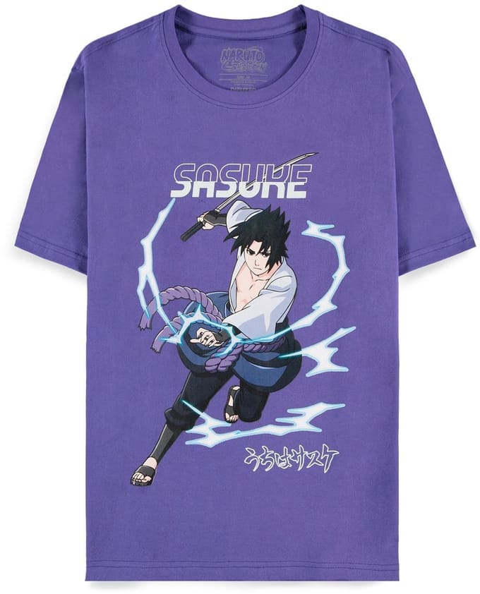 Naruto - Sasuke Heren T-shirt - 2XL - Paars