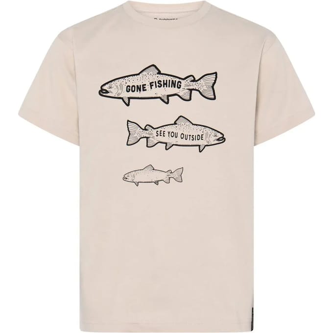 Didriksons Mynta, t-shirt, junior, beige