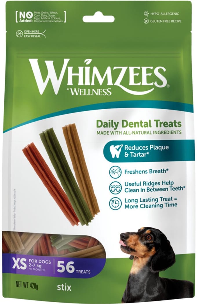 Whimzees Stix Hondensnack - 8 cm - 48 Stuks