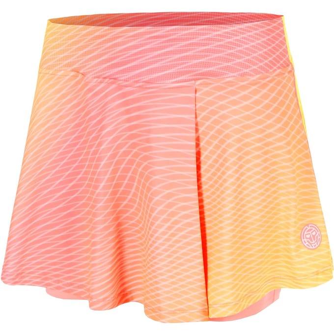 BIDI BADU Out of Control Wavy Rok Dames-pink, neongeel