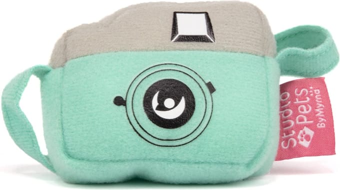 Studio Pets® Pluche Camera - Turquoise