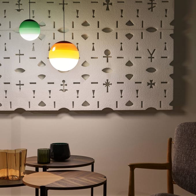 MARSET LED hanglamp Dipping Light Ø 20 cm groen