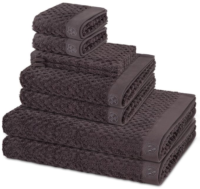 Ross Sonstiges 2 X washandjes 2 X gasten- 2 X douche- 2 X handdoek - in set 8 pack Harmony