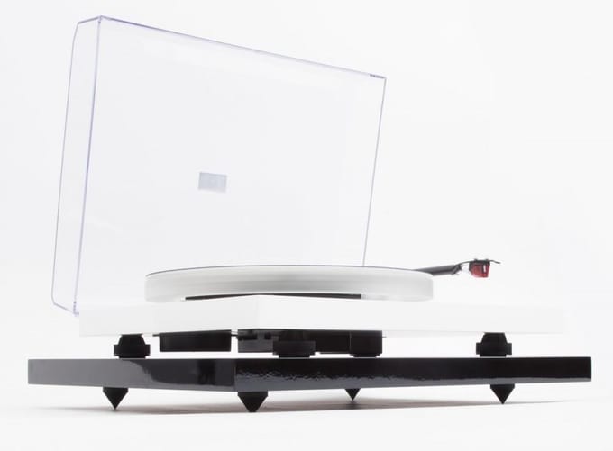 Pro-Ject Ground it E Platenspeler Basis - Trillingsreductie - Verbeterde Geluidshelderheid - Stevige Ondersteuning - Zwart