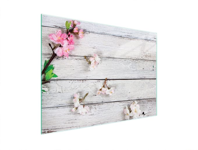 TMK ArtDeko Serie - Glazen Snijplank - 40x30 cm - Hittebestendig - Antibacterieel