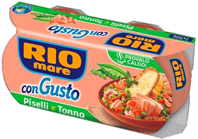 Rio Mare Con Gusto Tonijn en Erwten 2x160g