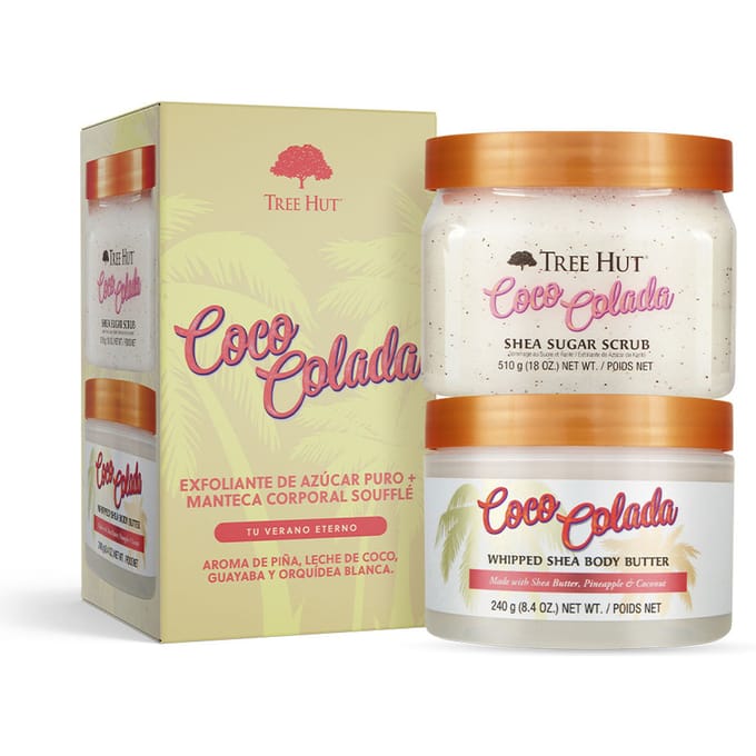 Exfoliante + Manteca Corporal Coco Colada Estuche 2 pz