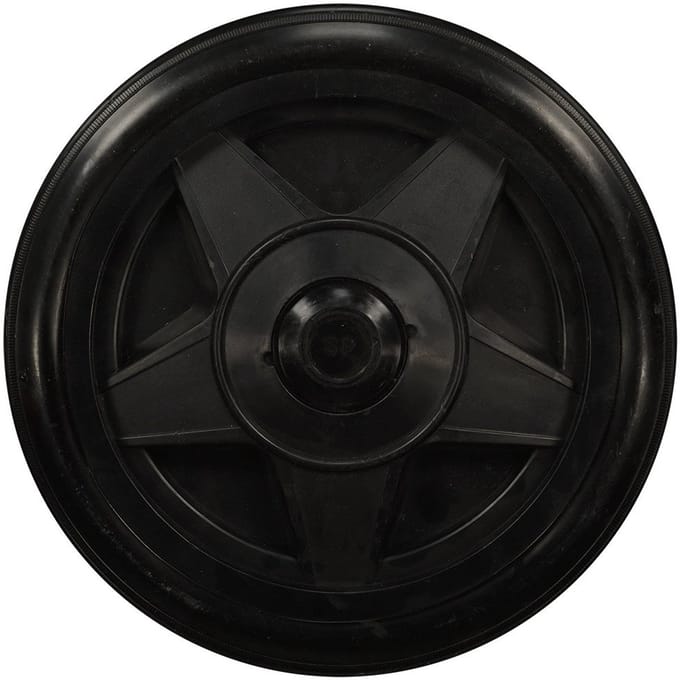 Waldhausen Plastic Wiel Voor Tacklebox 1500301 Zwart