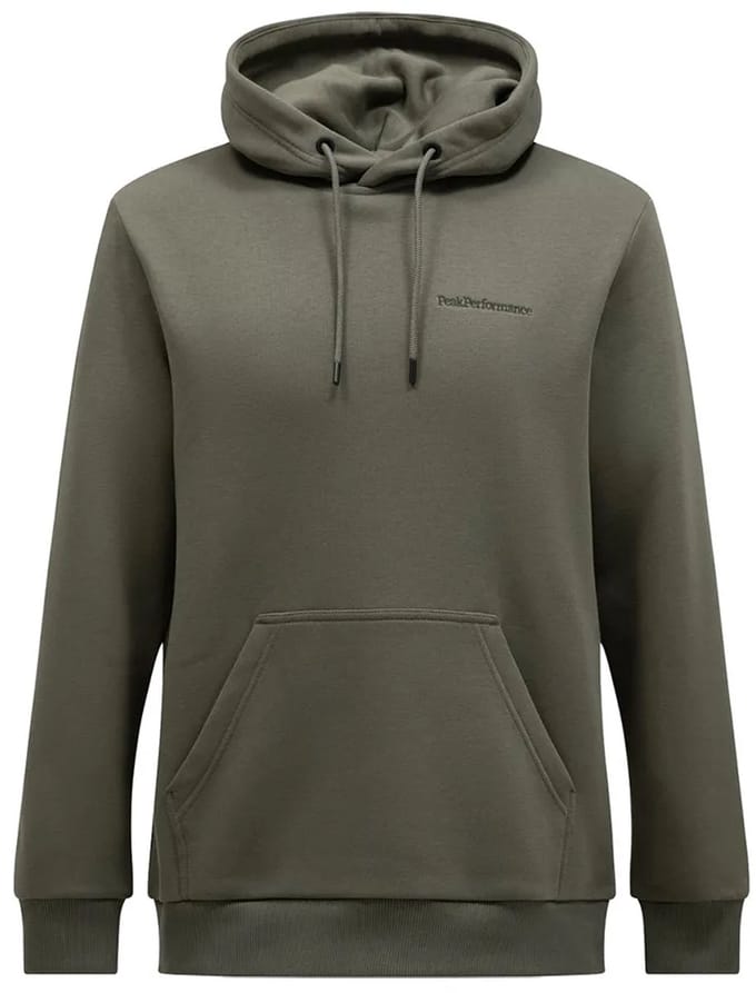 Peak Performance Original Small Logo Hoodie Groen S Man