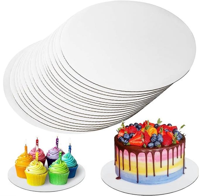 Wit onf3 ronde taartbord 20cm vaatwasserbestendig