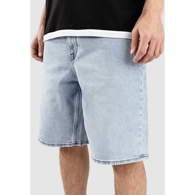Volcom Billow Denim Korte Broek blauw