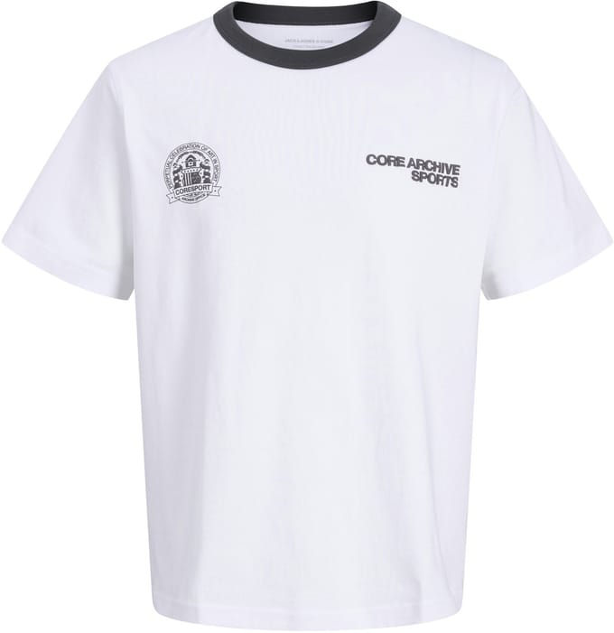 JACK&JONES - JCOBREEZE RINGER TEE SS CREW NECK JNR - Jongens - T-shirts
