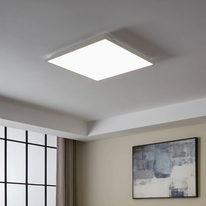 EGLO connect.z Herrora-Z Smart Plafondlamp - 59,5 cm - Wit - Instelbaar wit licht - Dimbaar - Zigbee