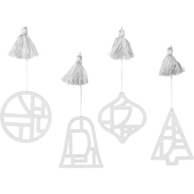 Kerst decoraties Broste Copenhagen FILI X4