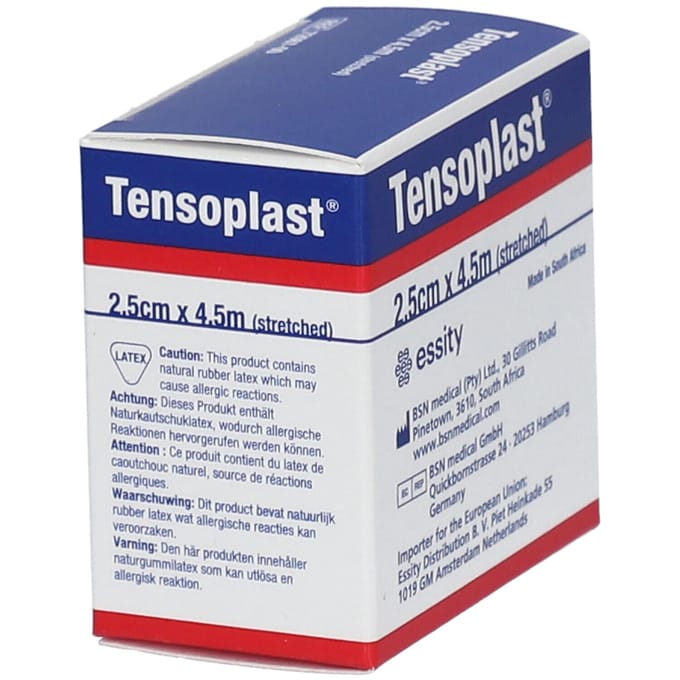 Tensoplast Pleister 2.5cm x 4.5 Nr 72067 1