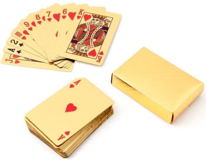 Speelkaarten Goud