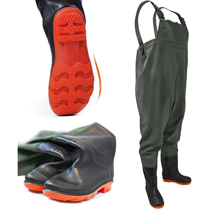 Hitbaits OMEGA - Waderbroek - 46 - Antislipzool - Waterdicht