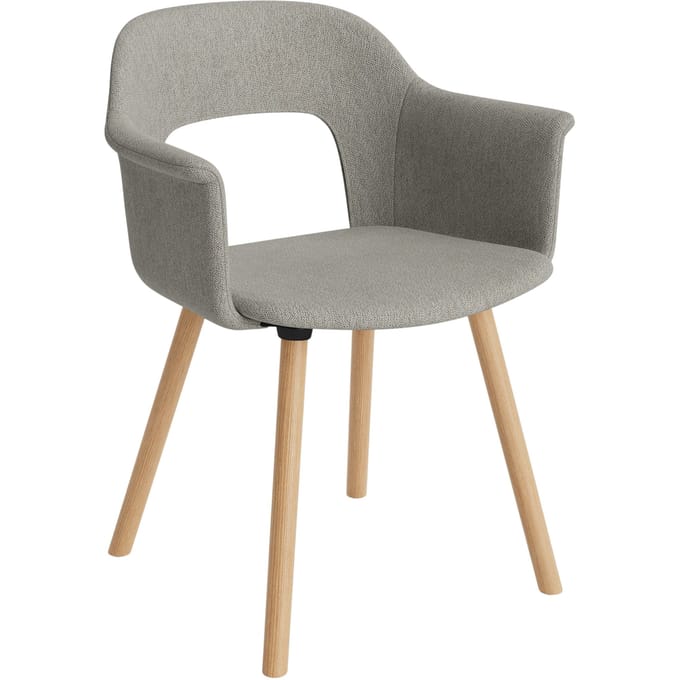 HAY Indeling 224 Fauteuil - HAYLayoutTurfLightGrey