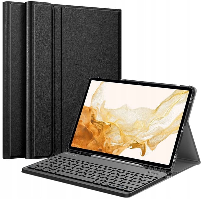 EtuiTab - Galaxy Tab S8+ - Draadloos Toetsenbord - Standfunctie - Magnetisch