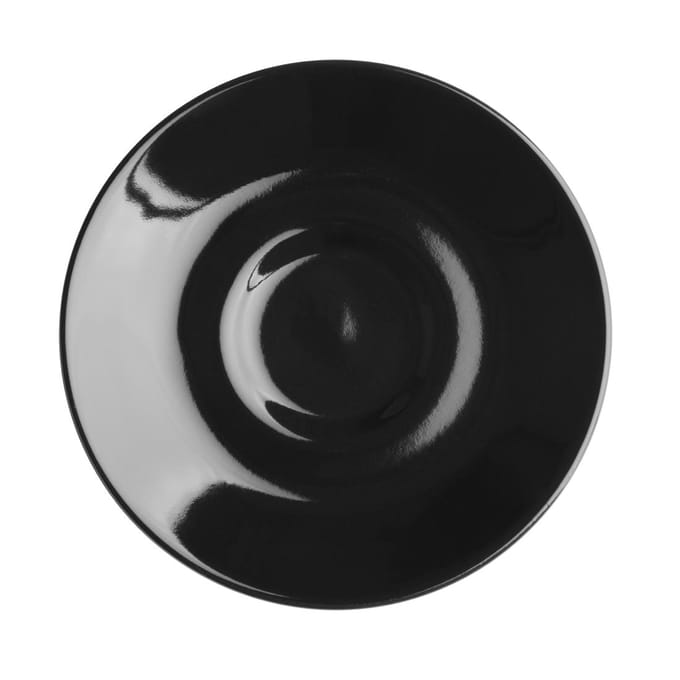 Olympia Cafe Espresso Schoteltje Zwart (12 Stuks) - CU955